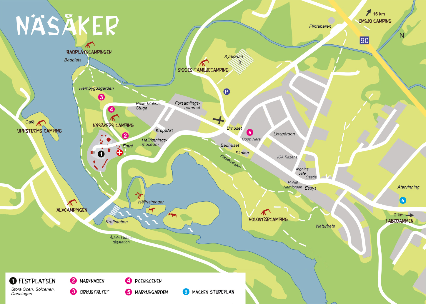 Näsåker karta Näsåker karta