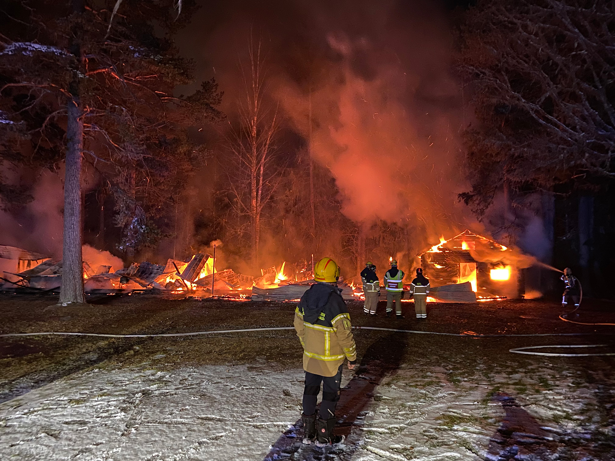 Branden på Solscenen foto Eric Torestad