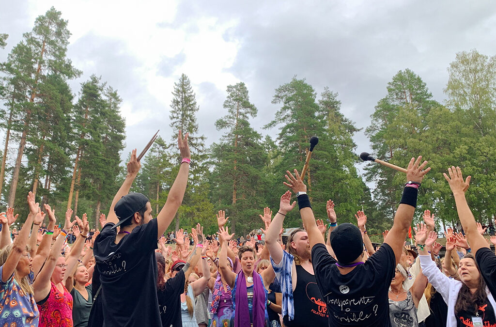 Body Percussion workshop with Brincadeira