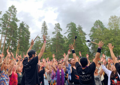 Body Percussion workshop with Brincadeira
